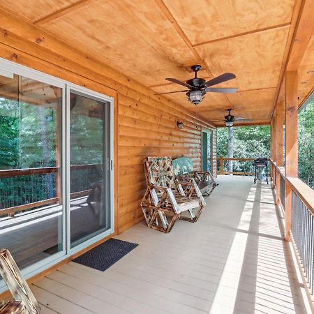 Private Murphy Cabin Rental With Wraparound Porch! Bagian luar foto