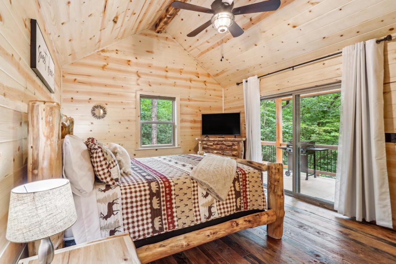 Private Murphy Cabin Rental With Wraparound Porch! Bagian luar foto